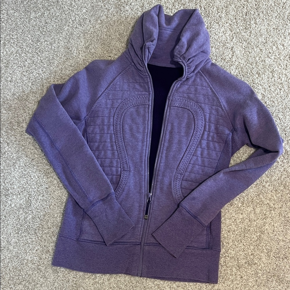 Lululemon Athletica Purple Zip-Up Jacket